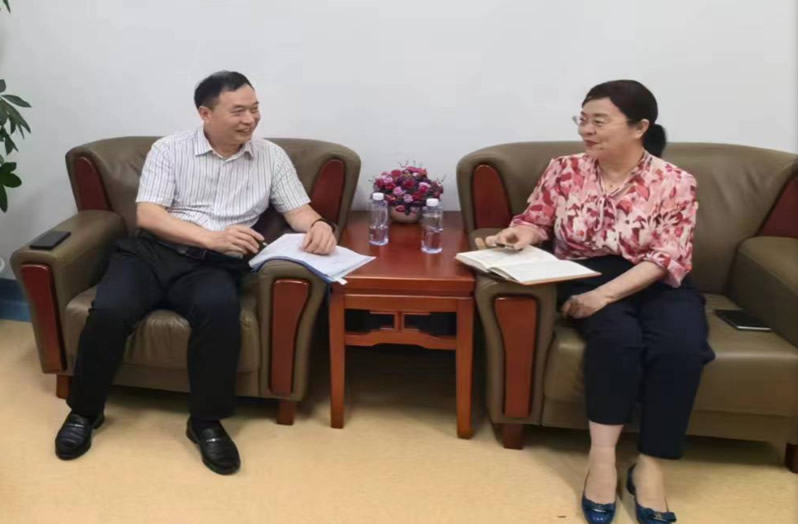 潘星星会长赴江西省人民医院开展工作调研