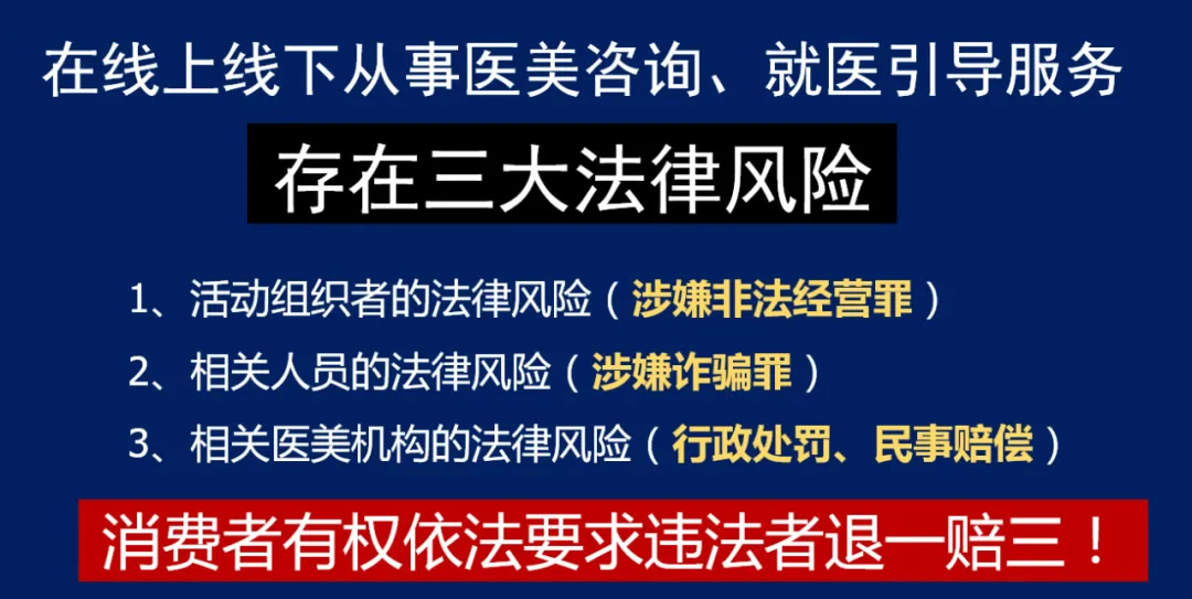 专家说法 | 从事医美咨询“导购”为机构引流为何被抓？